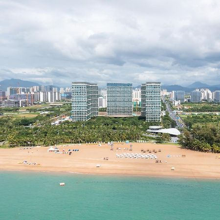 Puhai Sea View Apt By Hailan Tour At Sanya Yazhou Bay#Only 100 Meters To Beach And Sea Swimming Area エクステリア 写真