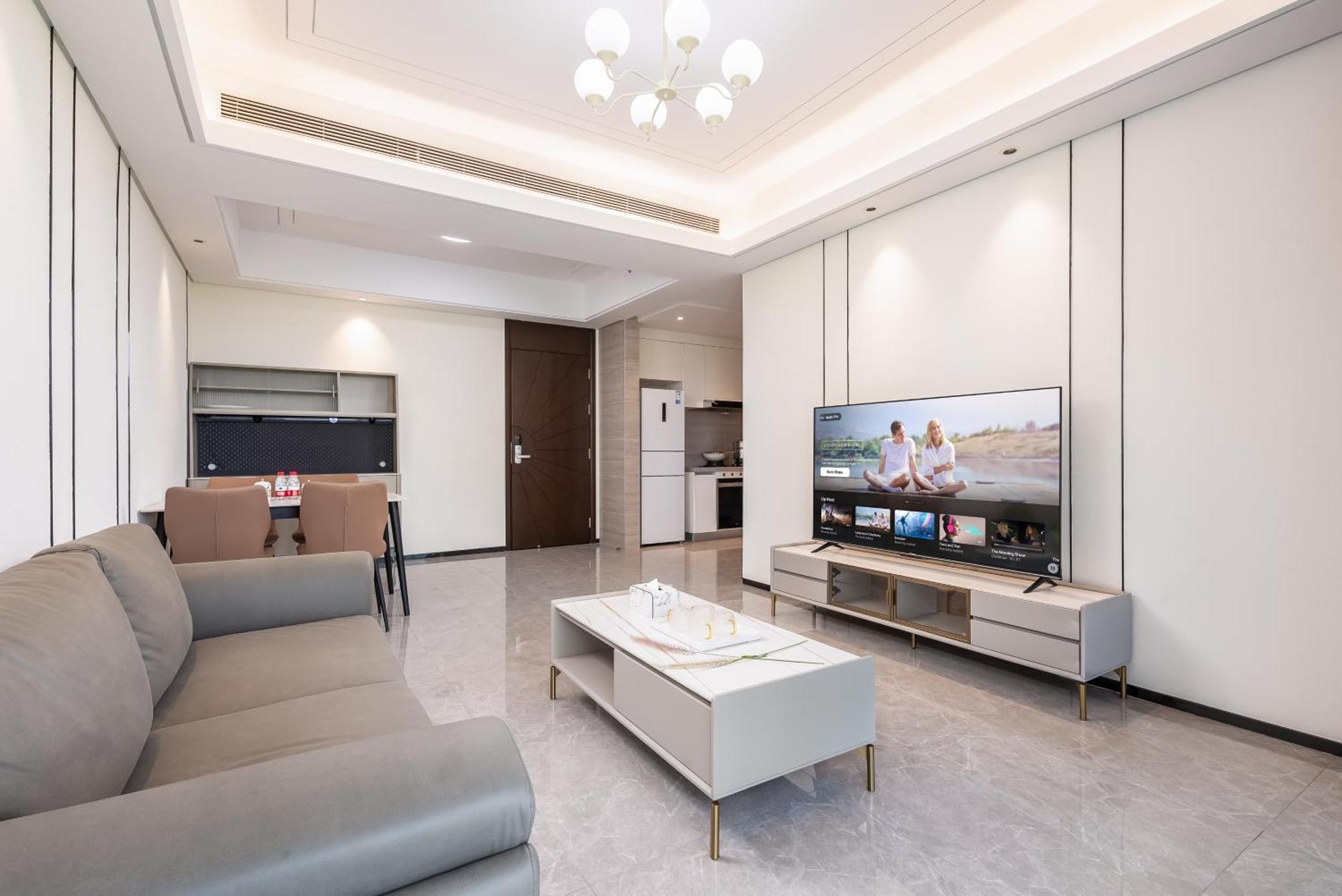 Puhai Sea View Apt By Hailan Tour At Sanya Yazhou Bay#Only 100 Meters To Beach And Sea Swimming Area エクステリア 写真