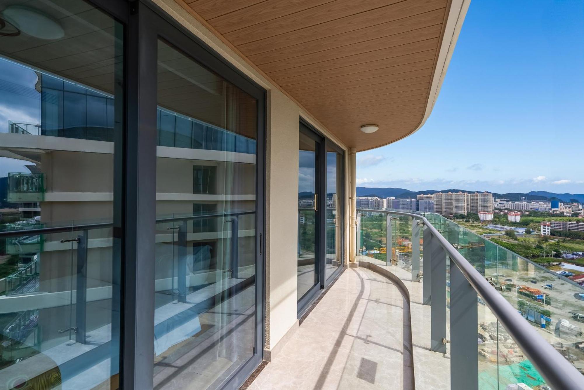 Puhai Sea View Apt By Hailan Tour At Sanya Yazhou Bay#Only 100 Meters To Beach And Sea Swimming Area エクステリア 写真